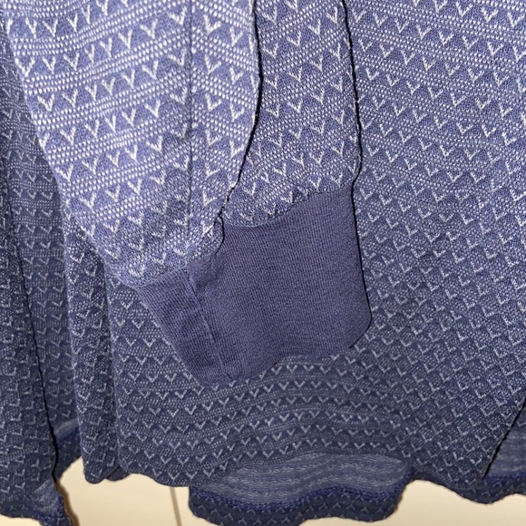 Men’s 3XLT Navy long sleeve Polo By Ralph Lauren shirt with diamond patterns - Picture 5 of 10